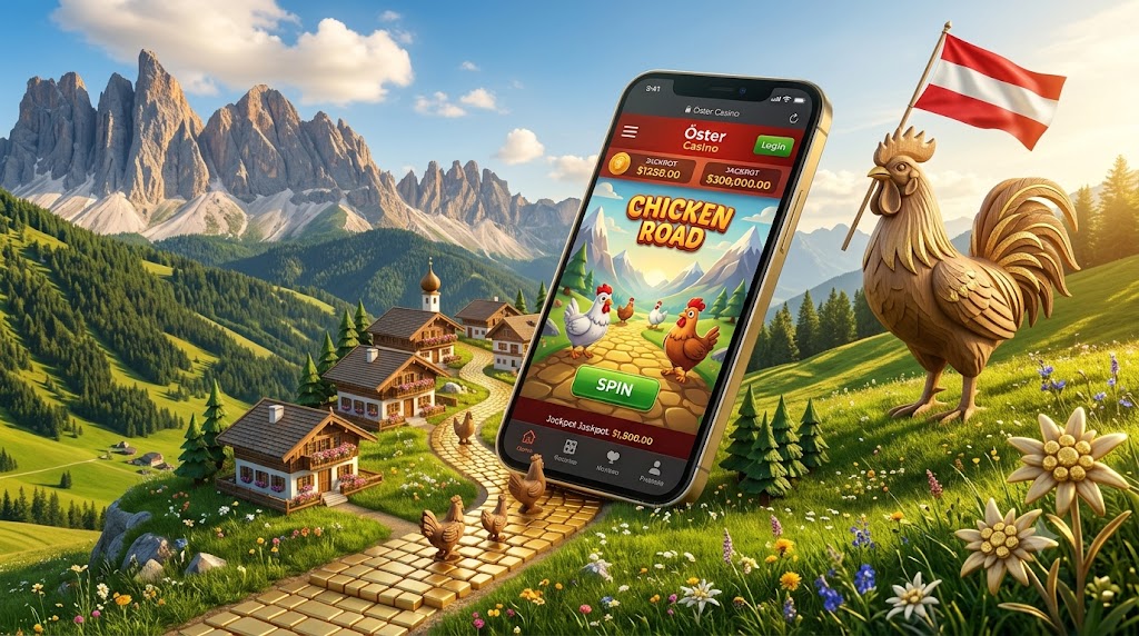 Chicken Road Sommer Edition Alpine Gold View